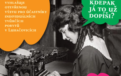 Otevřená výzva na Literární pobyty v Luhačovicích 2021 spuštěna!!!